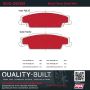 MPA 1002-0922M Quality-Built Work Force Heavy Duty Brake Pads w/ Hardware