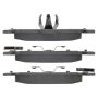 MPA 1002-0963M Quality-Built Work Force Heavy Duty Brake Pads w/ Hardware