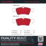 MPA 1002-0986M Quality-Built Work Force Heavy Duty Brake Pads w/ Hardware