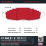 MPA 1002-0997M Quality-Built Work Force Heavy Duty Brake Pads w/ Hardware
