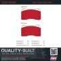 MPA 1002-1001M Quality-Built Work Force Heavy Duty Brake Pads