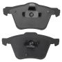 MPA 1002-1003M Quality-Built Work Force Heavy Duty Brake Pads w/ Hardware