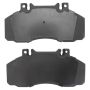MPA 1002-1062M Quality-Built Work Force Heavy Duty Brake Pads