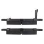 MPA 1002-1088M Quality-Built Work Force Heavy Duty Brake Pads w/ Hardware