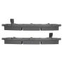 MPA 1002-1159M Quality-Built Work Force Heavy Duty Brake Pads w/ Hardware
