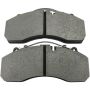 MPA 1002-1203M Quality-Built Work Force Heavy Duty Brake Pads