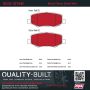 MPA 1002-1274M Quality-Built Work Force Heavy Duty Brake Pads w/ Hardware