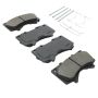 MPA 1002-1303M Quality-Built Work Force Heavy Duty Brake Pads w/ Hardware