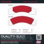 MPA 1002-1329M Quality-Built Work Force Heavy Duty Brake Pads w/ Hardware