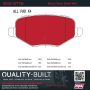 MPA 1002-1377M Quality-Built Work Force Heavy Duty Brake Pads w/ Hardware
