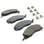 MPA 1002-1399M Quality-Built Work Force Heavy Duty Brake Pads w/ Hardware