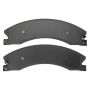 MPA 1002-1411M Quality-Built Work Force Heavy Duty Brake Pads w/ Hardware