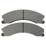 MPA 1002-1411M Quality-Built Work Force Heavy Duty Brake Pads w/ Hardware