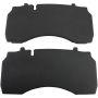 MPA 1002-1517M Quality-Built Work Force Heavy Duty Brake Pads