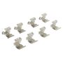 MPA 1002-1612M Quality-Built Work Force Heavy Duty Brake Pads w/ Hardware