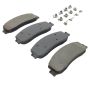 MPA 1002-1631M Quality-Built Work Force Heavy Duty Brake Pads w/ Hardware