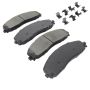MPA 1002-1680M Quality-Built Work Force Heavy Duty Brake Pads w/ Hardware