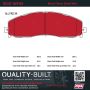 MPA 1002-1691M Quality-Built Work Force Heavy Duty Brake Pads w/ Hardware