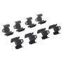 MPA 1002-1691M Quality-Built Work Force Heavy Duty Brake Pads w/ Hardware