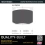 MPA 1003-0002C Quality-Built Black Series Ceramic Brake Pads