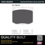 MPA 1003-0002M Quality-Built Black Series Semi-Metallic Brake Pads