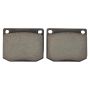 MPA 1003-0002M Quality-Built Black Series Semi-Metallic Brake Pads
