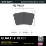 MPA 1003-0009C Quality-Built Black Series Ceramic Brake Pads