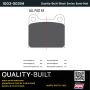MPA 1003-0031M Quality-Built Black Series Semi-Metallic Brake Pads