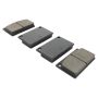 MPA 1003-0043C Quality-Built Black Series Ceramic Brake Pads