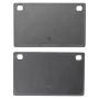MPA 1003-0043M Quality-Built Black Series Semi-Metallic Brake Pads