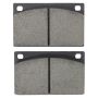 MPA 1003-0043M Quality-Built Black Series Semi-Metallic Brake Pads