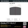 MPA 1003-0045AM Quality-Built Black Series Semi-Metallic Brake Pads