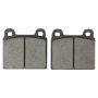 MPA 1003-0045M Quality-Built Black Series Semi-Metallic Brake Pads