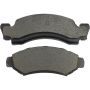 MPA 1003-0050AM Quality-Built Black Series Semi-Metallic Brake Pads w/ Hardware