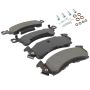 MPA 1003-0052AM Quality-Built Black Series Semi-Metallic Brake Pads w/ Hardware