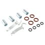 MPA 1003-0052AM Quality-Built Black Series Semi-Metallic Brake Pads w/ Hardware
