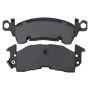 MPA 1003-0052M Quality-Built Black Series Semi-Metallic Brake Pads w/ Hardware