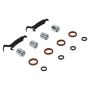 MPA 1003-0052M Quality-Built Black Series Semi-Metallic Brake Pads w/ Hardware