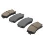 MPA 1003-0076C Quality-Built Black Series Ceramic Brake Pads