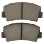 MPA 1003-0076C Quality-Built Black Series Ceramic Brake Pads