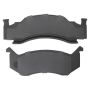 MPA 1003-0123M Quality-Built Black Series Semi-Metallic Brake Pads w/ Hardware