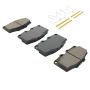 MPA 1003-0137AC Quality-Built Black Series Ceramic Brake Pads w/ Hardware