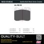 MPA 1003-0145AC Quality-Built Black Series Ceramic Brake Pads
