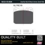 MPA 1003-0145M Quality-Built Black Series Semi-Metallic Brake Pads