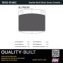 MPA 1003-0146C Quality-Built Black Series Ceramic Brake Pads