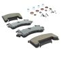 MPA 1003-0154C Quality-Built Black Series Ceramic Brake Pads w/ Hardware