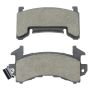 MPA 1003-0154C Quality-Built Black Series Ceramic Brake Pads w/ Hardware