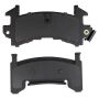 MPA 1003-0154M Quality-Built Black Series Semi-Metallic Brake Pads w/ Hardware