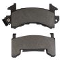 MPA 1003-0154M Quality-Built Black Series Semi-Metallic Brake Pads w/ Hardware