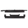 MPA 1003-0154M Quality-Built Black Series Semi-Metallic Brake Pads w/ Hardware